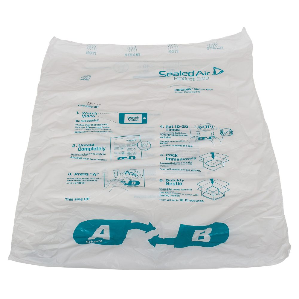 Instapak Quick Schaumverpackung  Nr. 40 460 mm (B) x 610 mm (H) Transparent 30 Stück