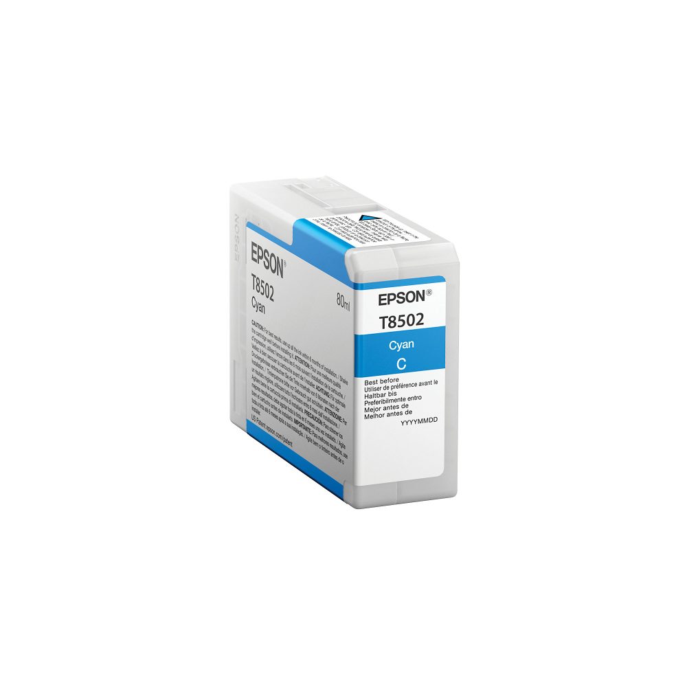 EPSON Tintenpatrone cyan T850200 SureColor SC-P800 80ml
