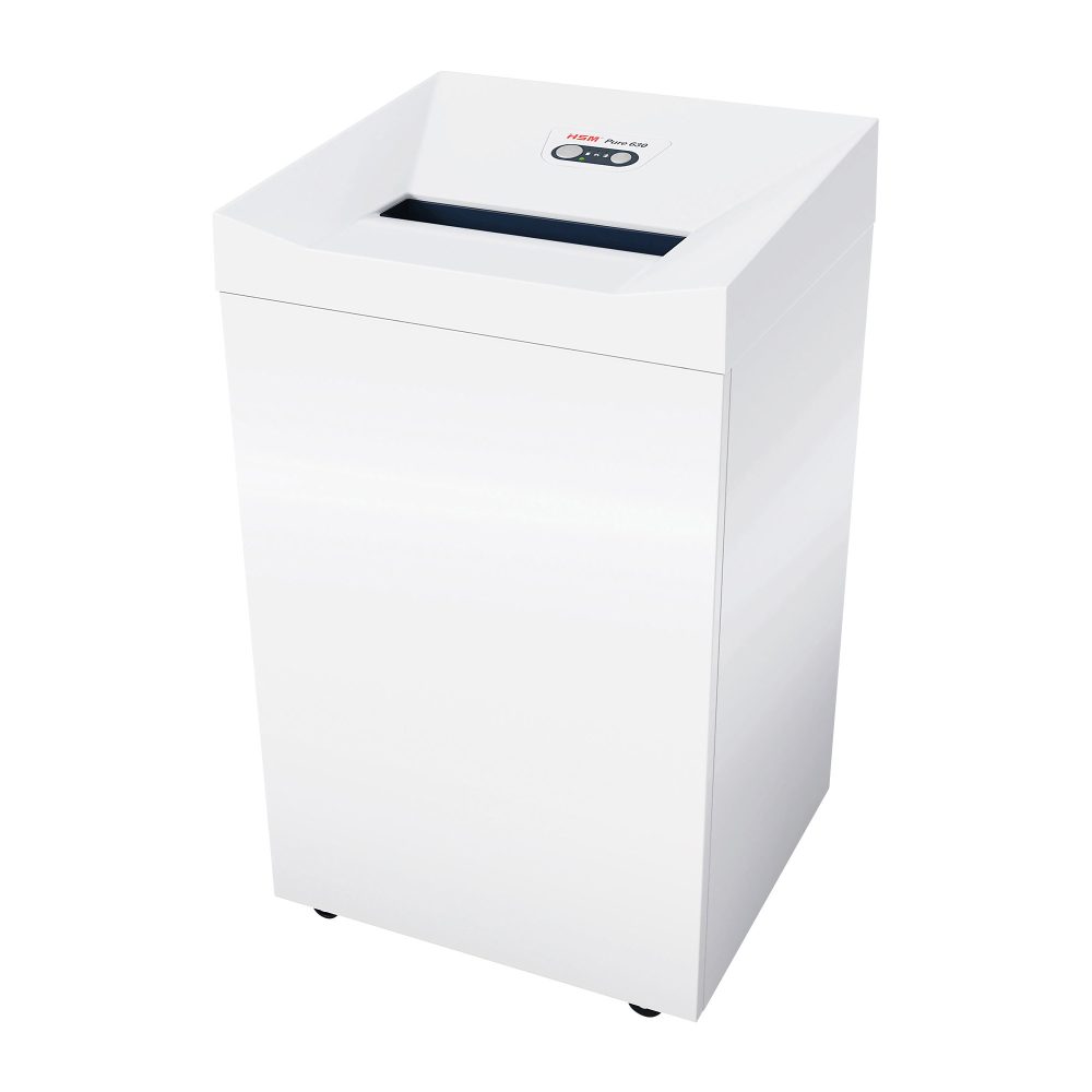HSM Aktenvernichter Pure Pure 630 Streifenschnitt Weiss