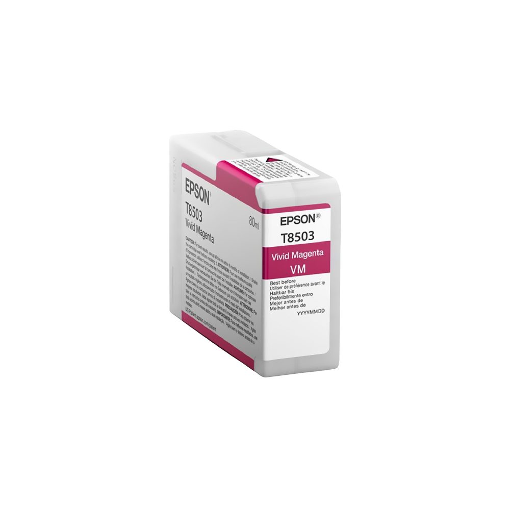 Epson Einzelpackung Magenta T850300, Original, Pigmentbasierte Tinte, Vivid magenta, Epson, - SureColor SC-P800