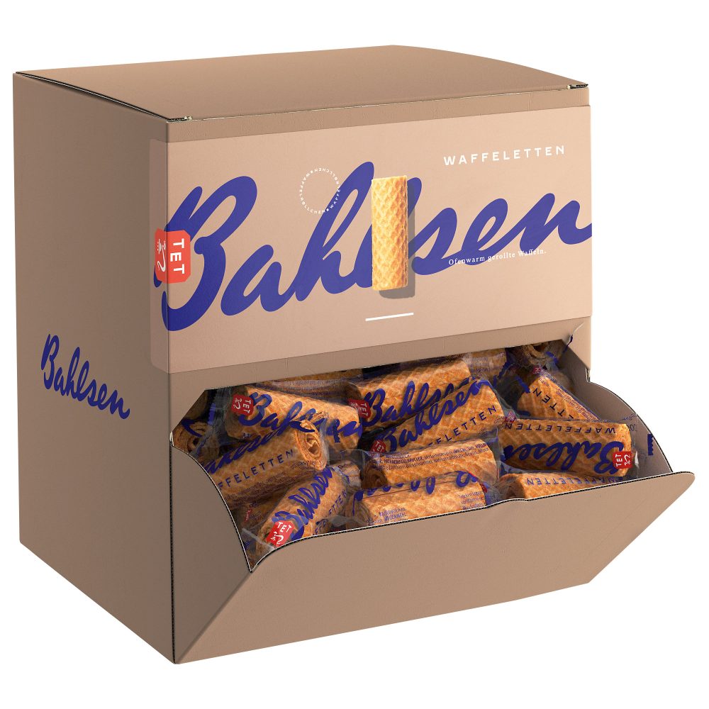 Bahlsen Waffelröllchen Waffeletten 150 Stück à 5 g
