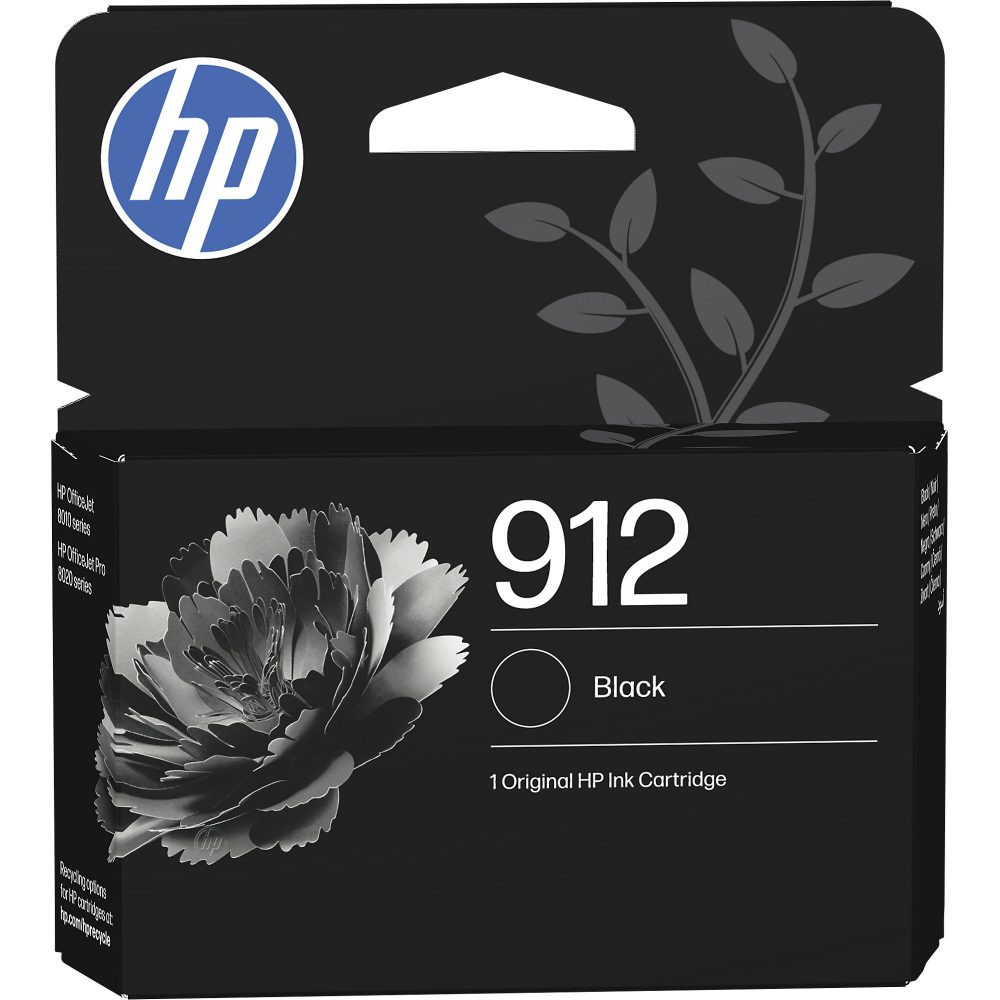 HP 912 Original Tintenpatrone 3YL80AE Schwarz