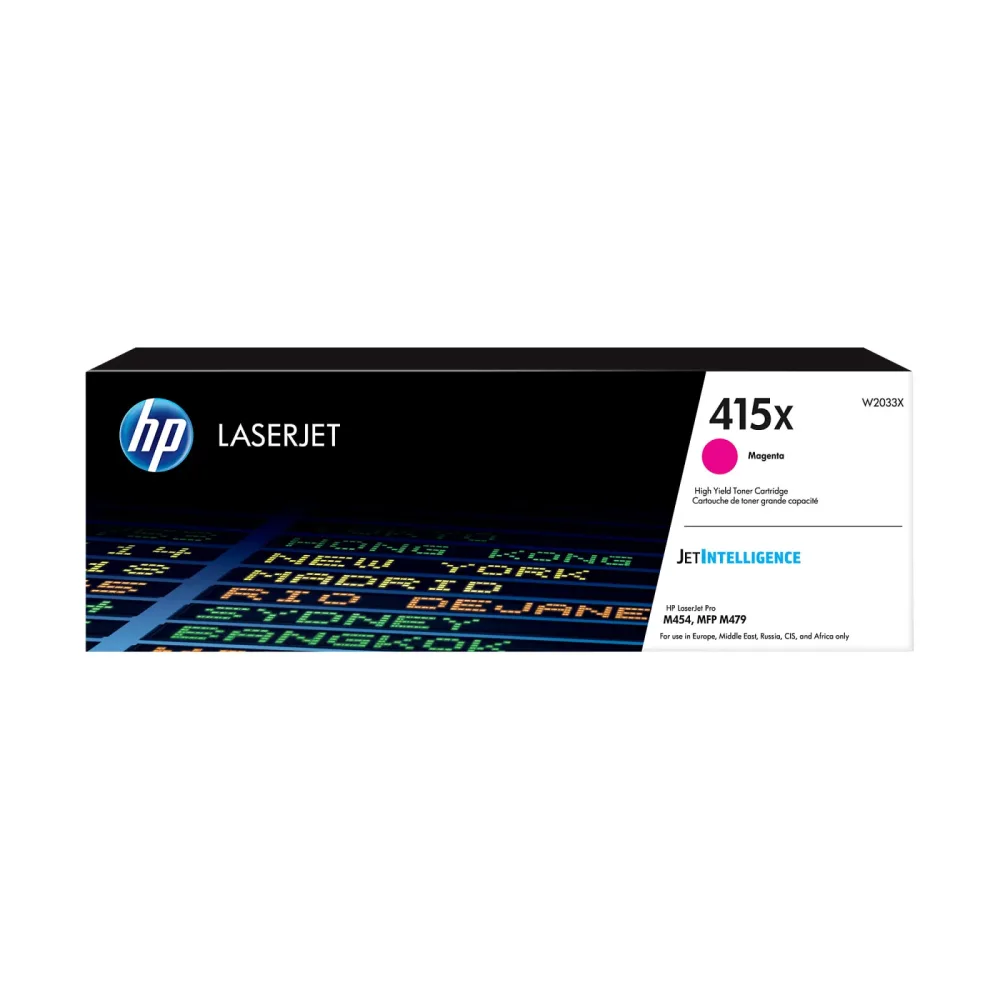 HP Toner-Modul 415X magenta W2033X CLJ Pro M454/MFP M479 6000 S.