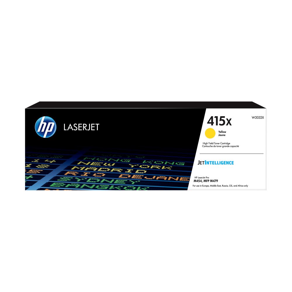 HP 415X Gelb Original LaserJet Tonerkartusche mit hoher Reichweite