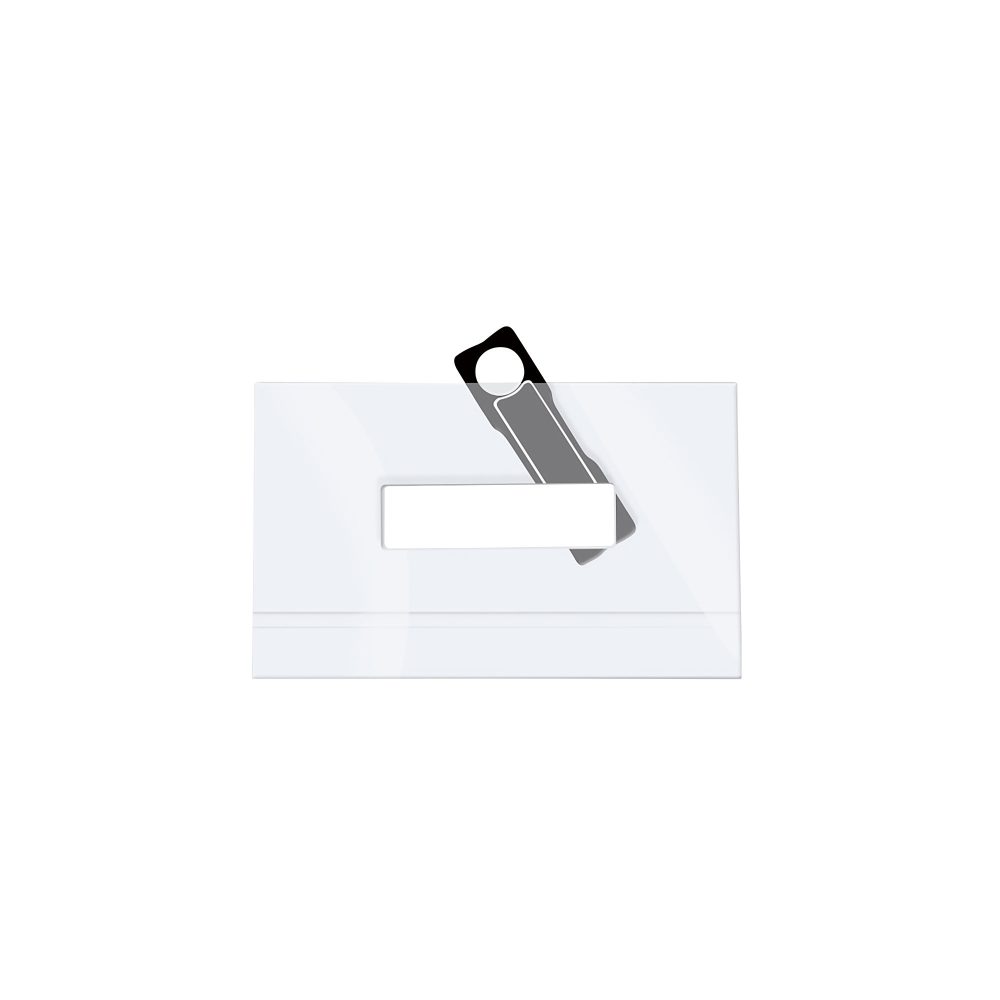 Office Depot Namensschild Magnet 9 x 0,7 x 5,4 cm 25 Stück