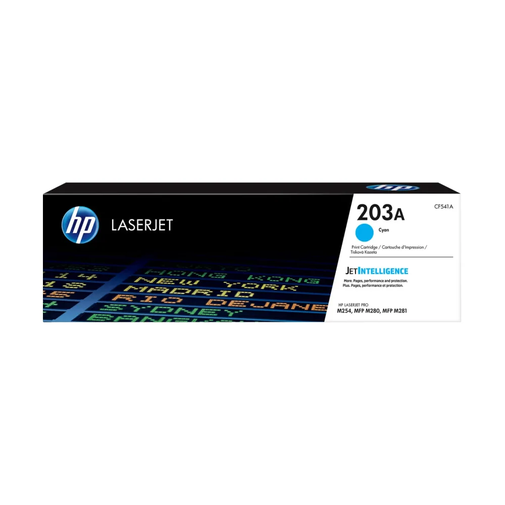 HP Toner-Modul 203A cyan CF541A CLJ Pro M254/MFP M280 1300 S.