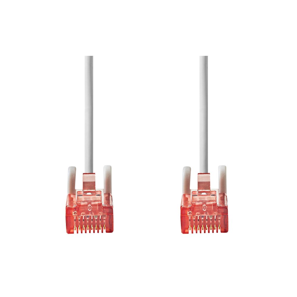 nedis Cat 6 UTP Netzwerkkabel CCGP61010BU30 1 x RJ45 Stecker auf 1 x RJ45 Buchse 5m Grau