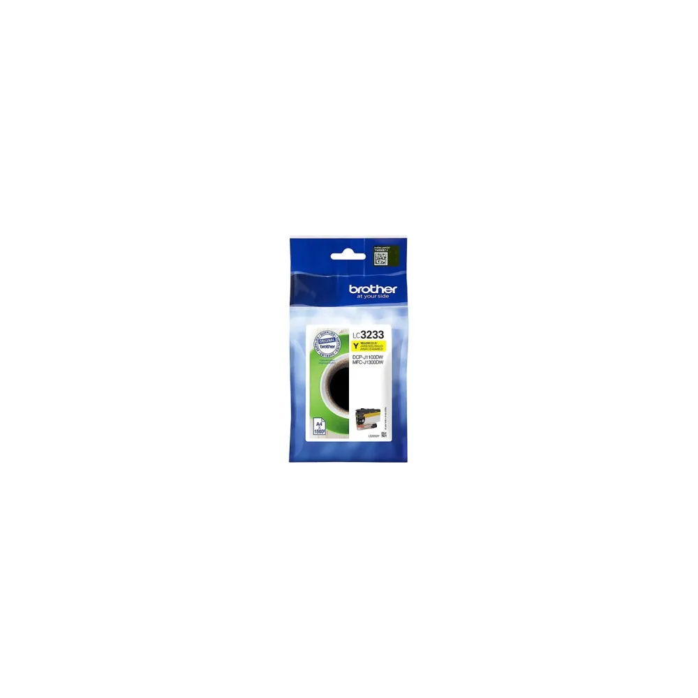 BROTHER Tintenpatrone yellow LC-3233Y DCP-J1100DW 1500 Seiten