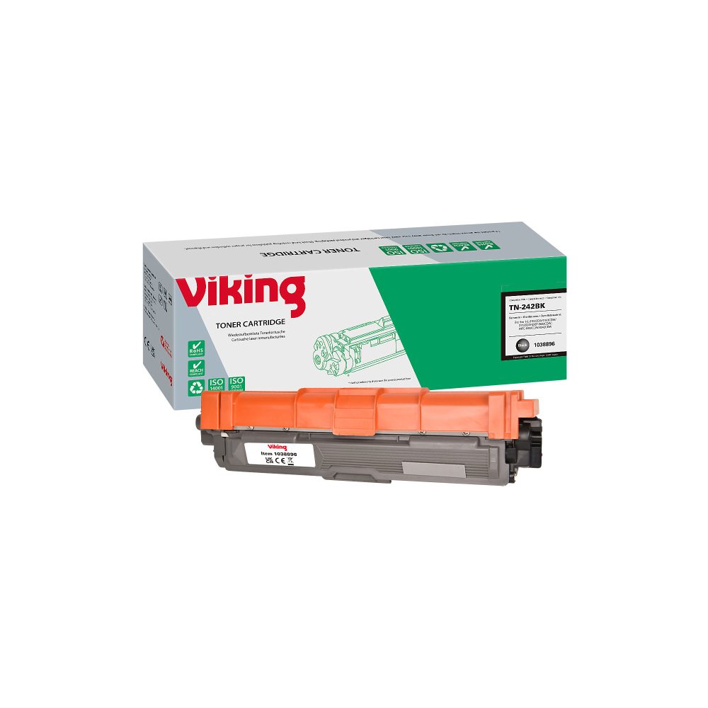 Viking TN-242-BK Kompatibel Brother Tonerkartusche Schwarz