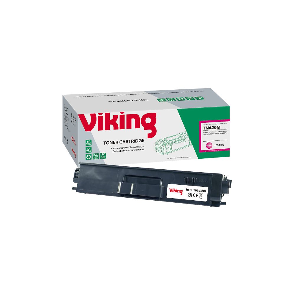 Viking TN-426M Kompatibel Brother Tonerkartusche Magenta