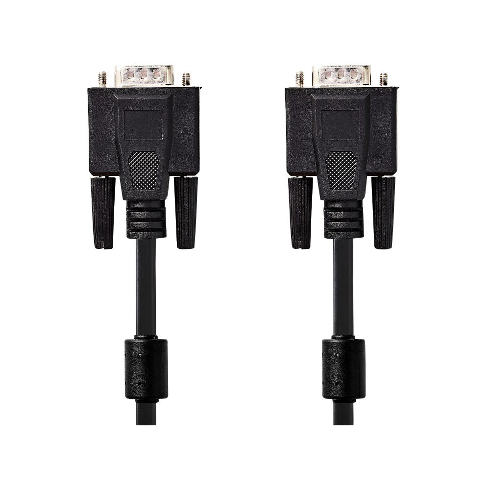 nedis CCGP59000BK30 VGA Stecker auf VGA Stecker Kabel 3m Schwarz
