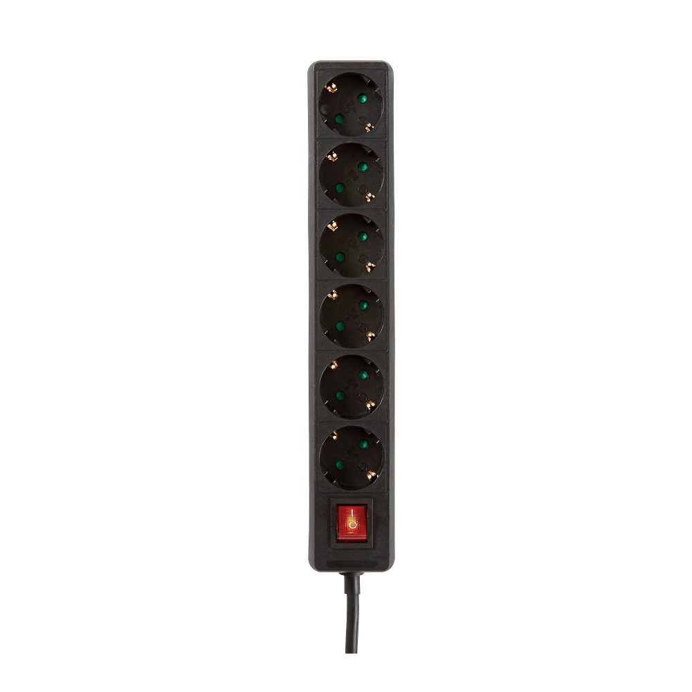 Nedis Steckdosenleiste EXSO630F2BK