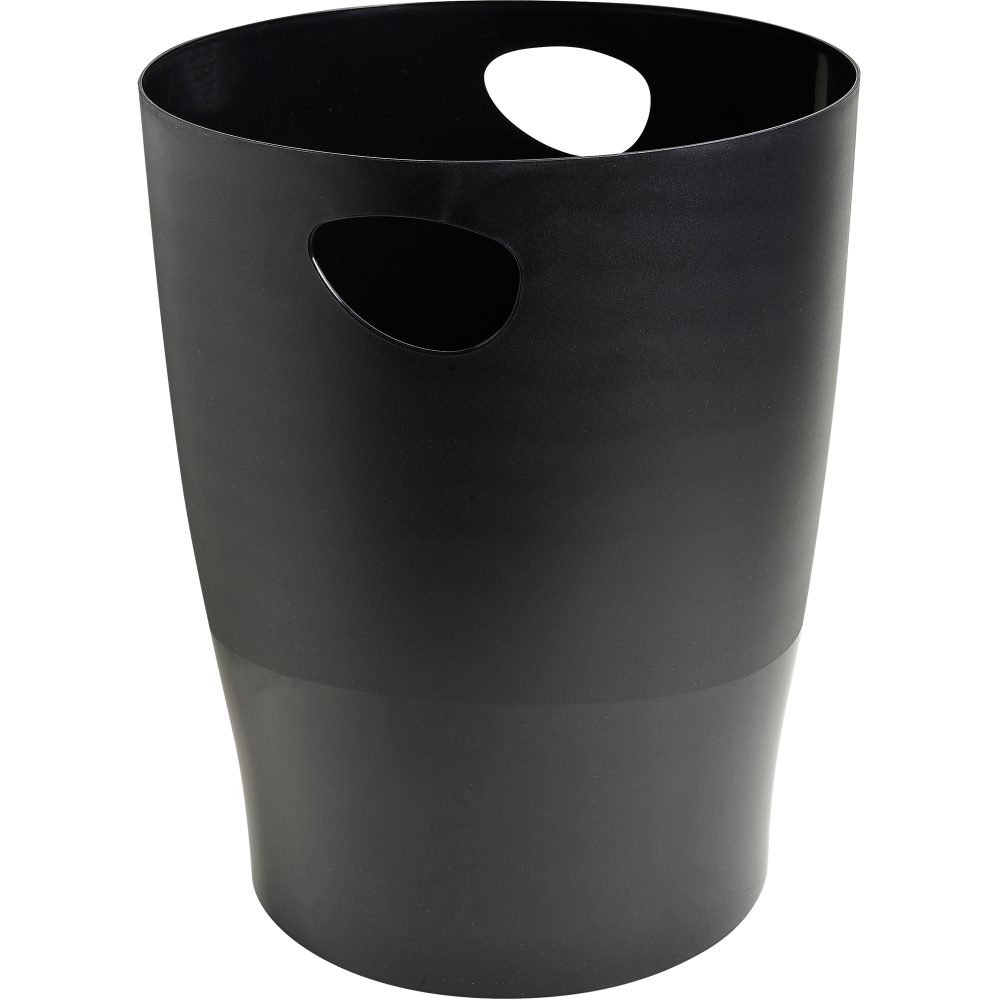 Office Depot Papierkorb Schwarz 26 x 26 x 33,5 cm