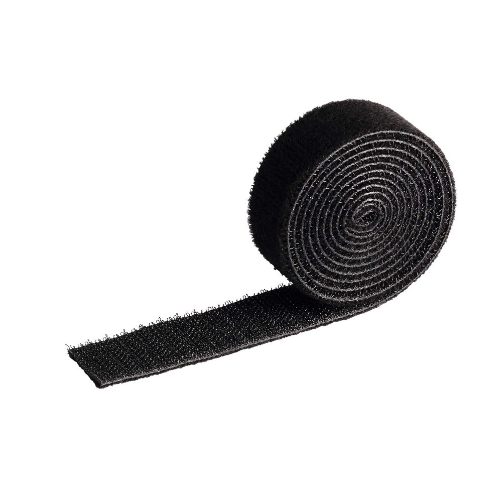 DURABLE Klett-Kabelbinder CAVOLINE Grip 20 Schwarz