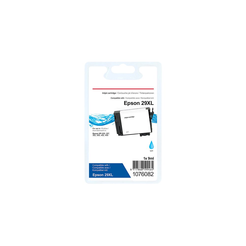 Office Depot 29XL Kompatibel Epson Tintenpatrone C13T29924012 Cyan