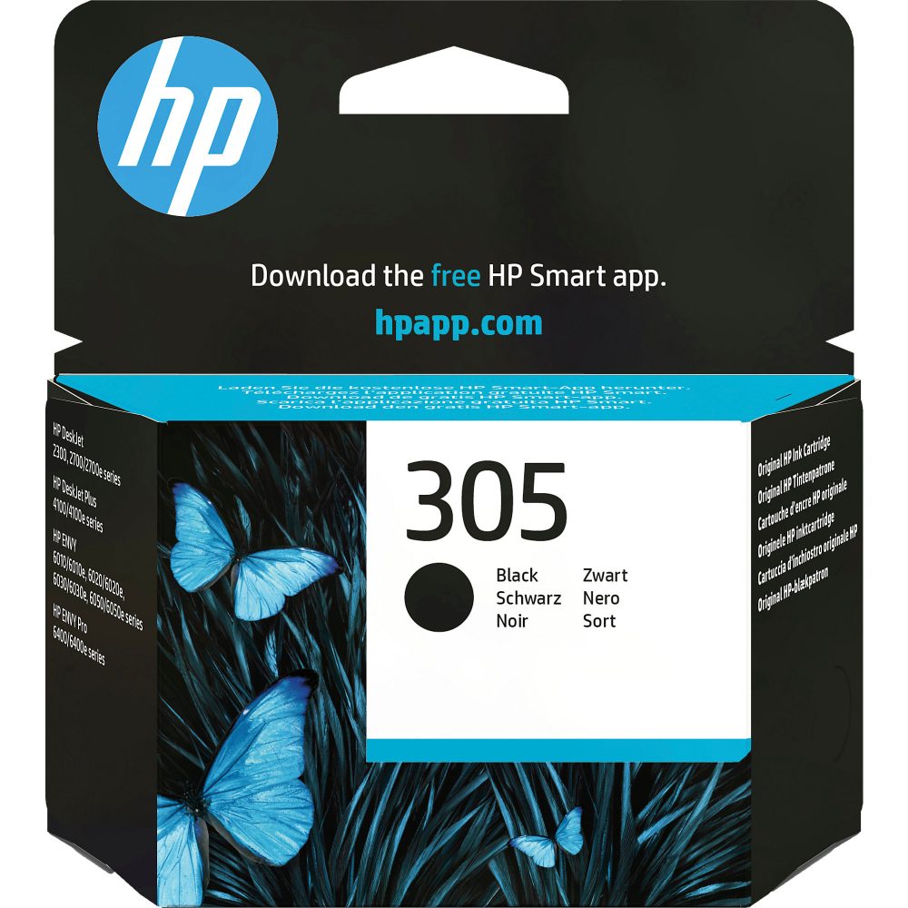 HP Tintenpatrone 305 schwarz
