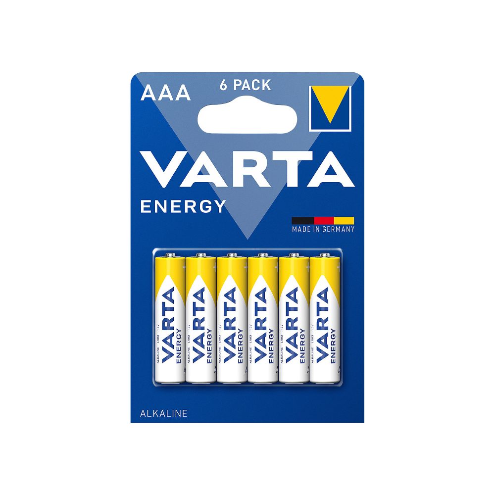 Varta Batterien Energy AAA 6 Stück,