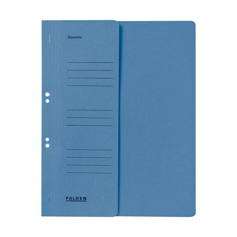 Falken Ösenhefter 80003809001F A4 Manila 24 (B) x 32 (H) cm Blau