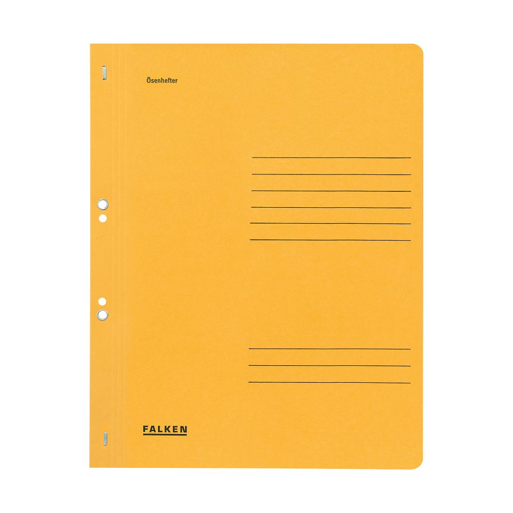 Falken Ösenhefter 80003908001F A4 Manila 24 (B) x 32 (H) cm Gelb