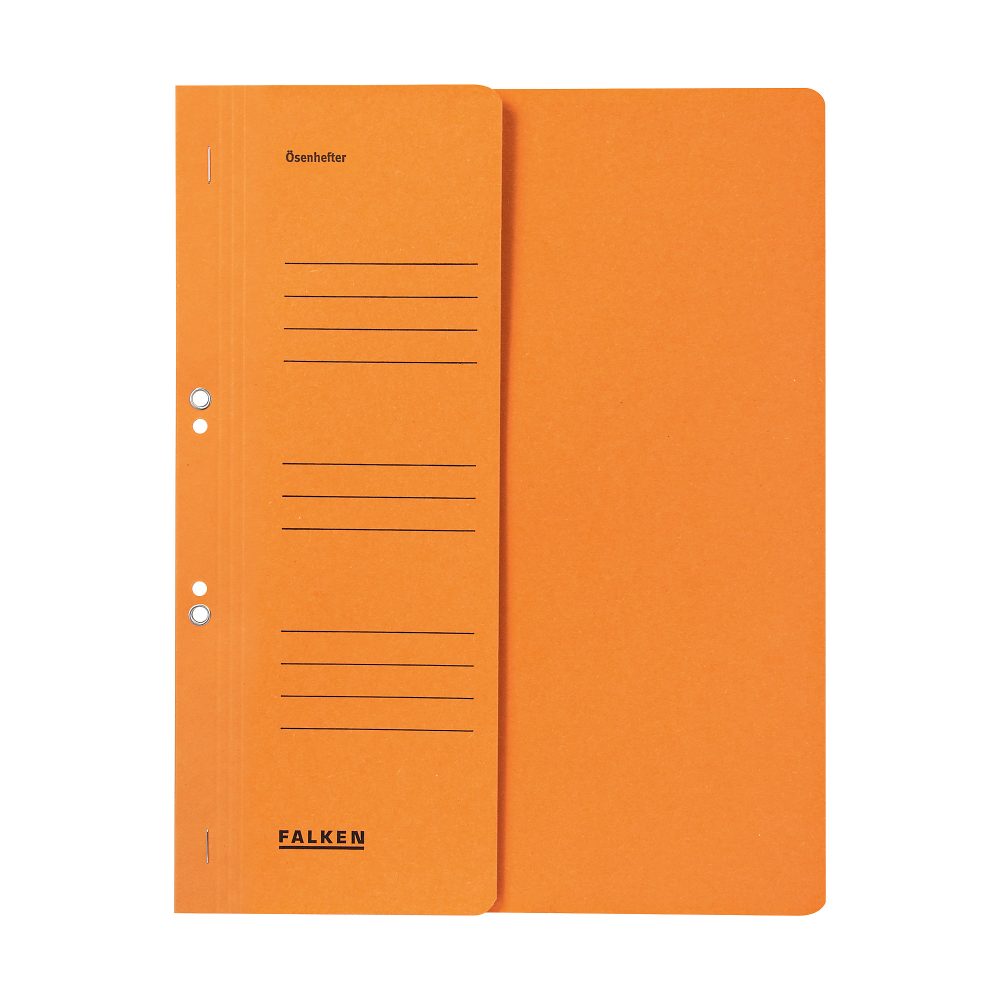 Falken Ösenhefter 80000516001F A4 Manila 24 (B) x 32 (H) cm Orange