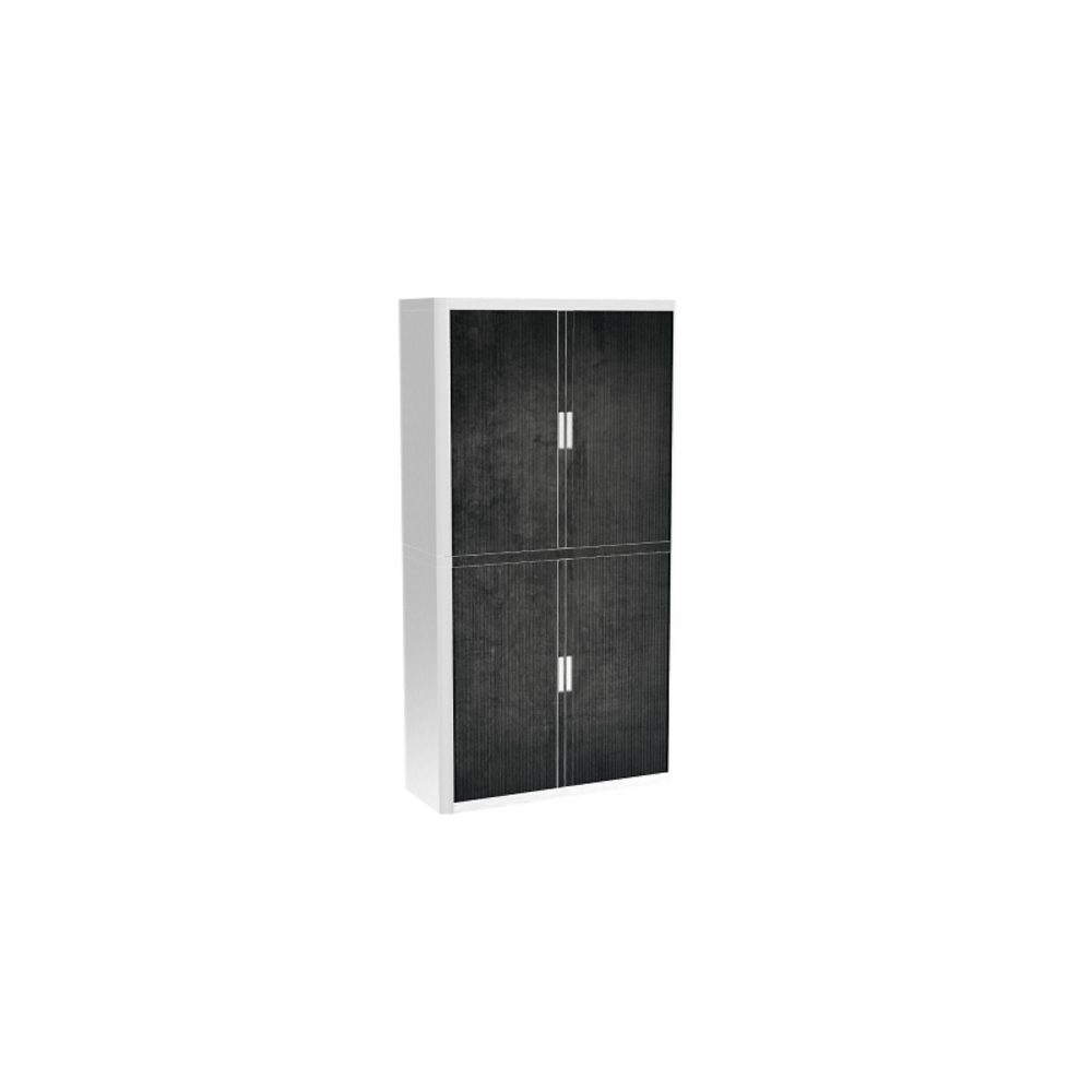 PAPERFLOW easyOffice 2M Rollladenschrank 2040x1100x415mm PERSO DUNKEL