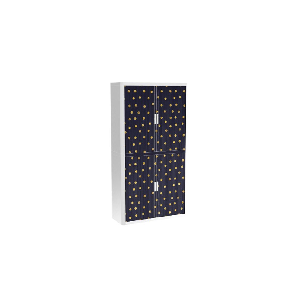 PAPERFLOW easyOffice 2M Rollladenschrank 2040x1100x415mm PERSO KUGELN