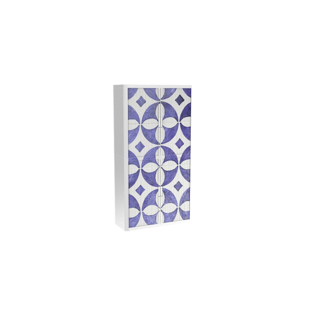 PAPERFLOW easyOffice 2M Rollladenschrank 2040x1100x415mm PERSO STEINGUT