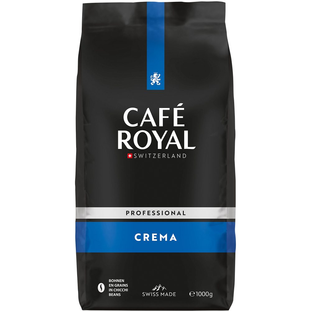 CAFÉ ROYAL Kaffeebohnen Crema 1 kg Professional Line