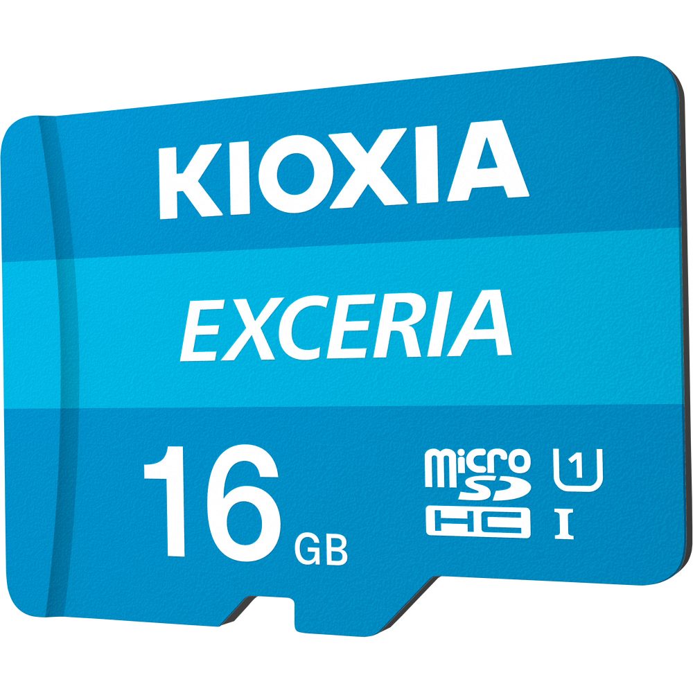 KIOXIA MicroSD Speicherkarte EXCERIA U1 Klasse 10 16 GB