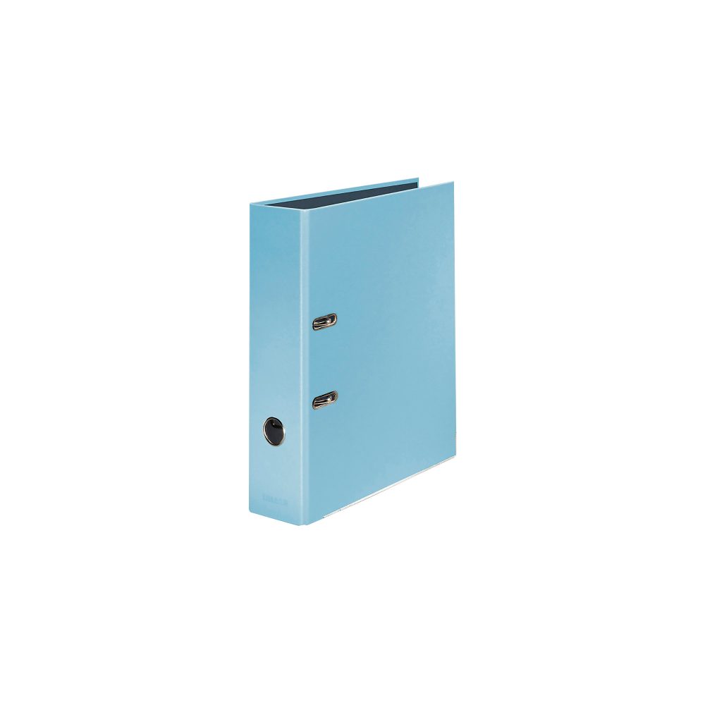 Falken PastellColour Ordner DIN A4 80 mm Blau 2 Ringe Pappkarton Glänzend