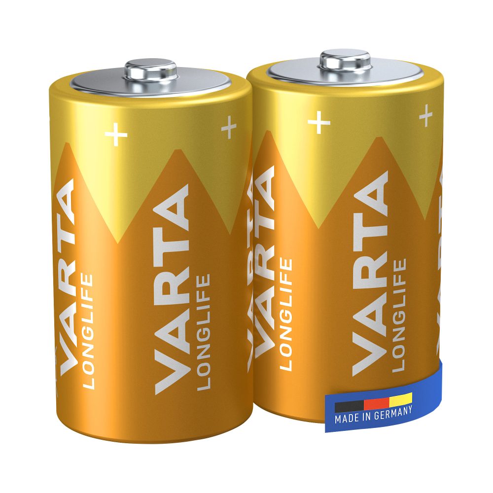 VARTA BATTERIE LONGLIFE D BLISTER 2