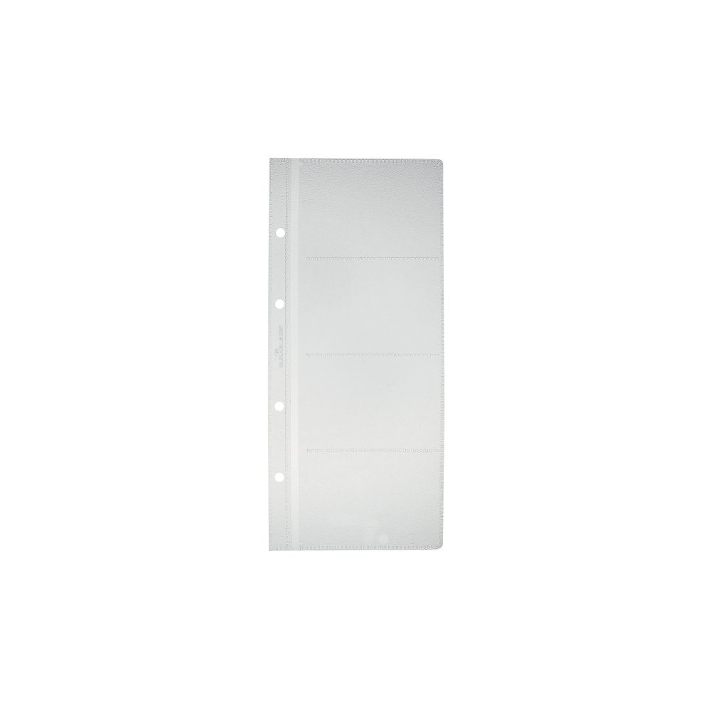 DURABLE Ersatzhüllen 2387-19 A4 80 Karten Transparent 11,2 x 9,5 x 28,4 cm 10 Stück