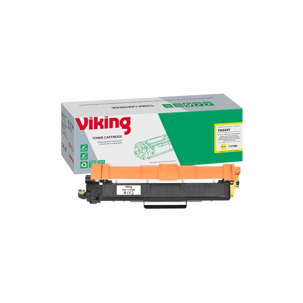 Viking TN-243Y Kompatibel Brother Tonerkartusche Gelb