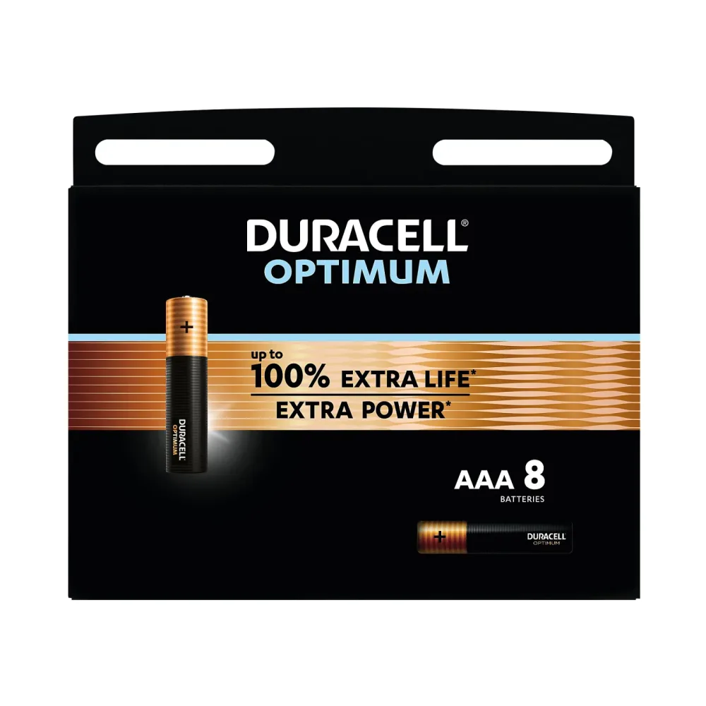 Duracell Batterien Optimum AAA 8 Stück