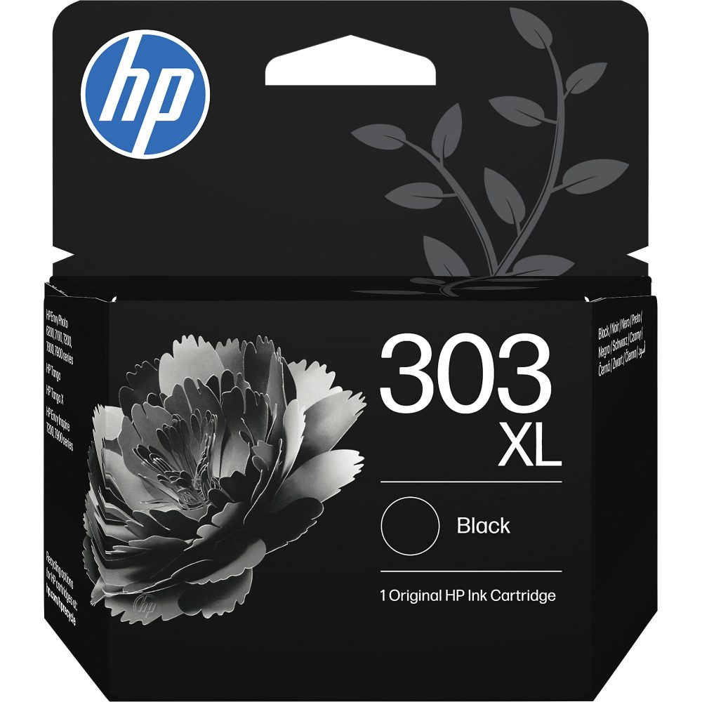 HP Tintenpatrone 303XL schwarz T6N04AE Envy Photo 6230 600 Seiten