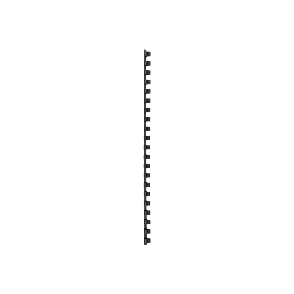 Plastikbinderücken A4 für 65 Blatt 10 mm Schwarz 100 Stück