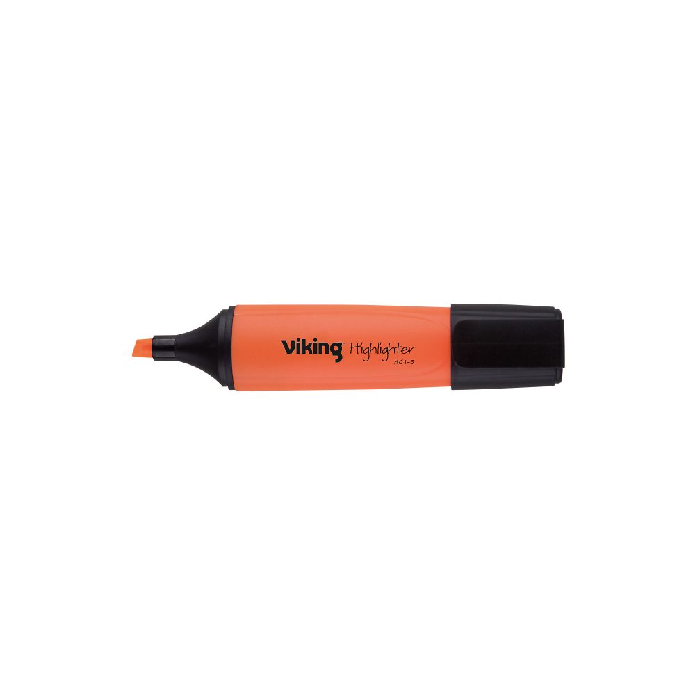 Niceday HC1-5 Textmarker Orange Breit Keilspitze 1 - 5 mm