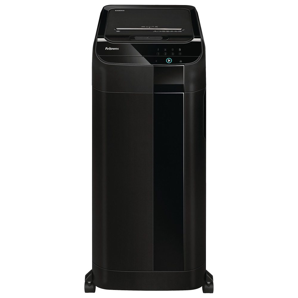 FELLOWES Aktenvernichter AutoMax 600M Mikroschnitt Schwarz