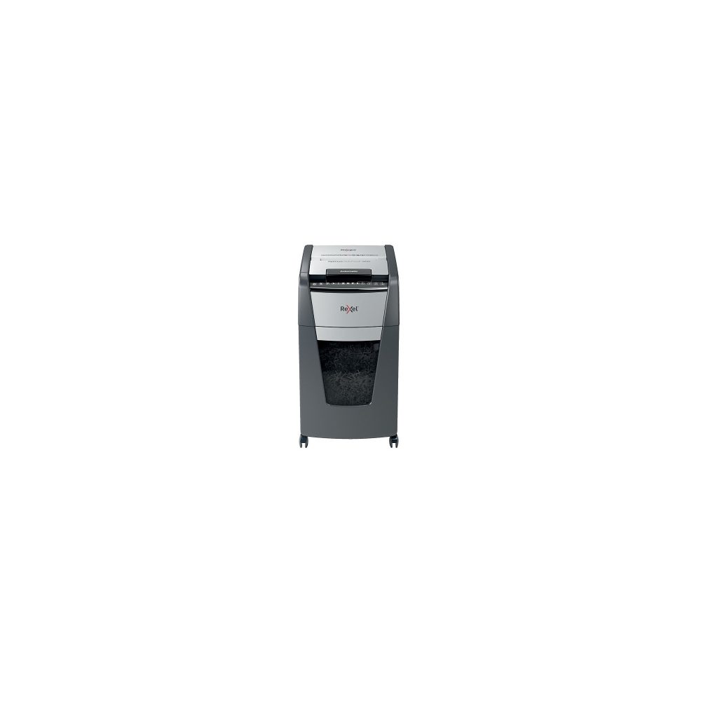 REXEL Aktenvernichter Optimum AutoFeed + 2020300MCH Mikroschnitt Schwarz