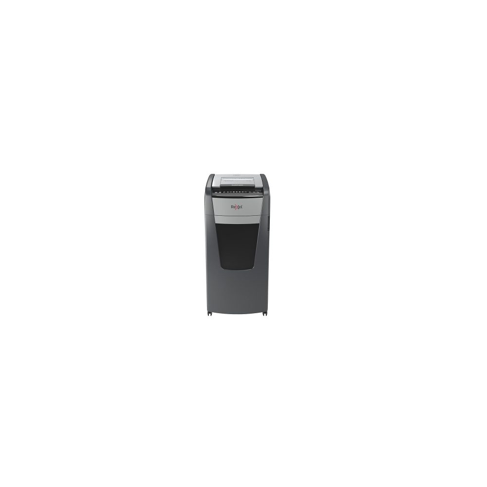 REXEL Aktenvernichter Optimum AutoFeed + 2020600MCH Mikroschnitt Schwarz