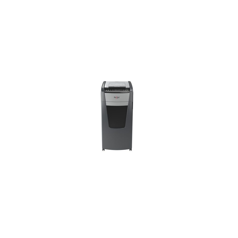 REXEL Aktenvernichter Optimum AutoFeed + 2020750XCH Partikelschnitt Schwarz