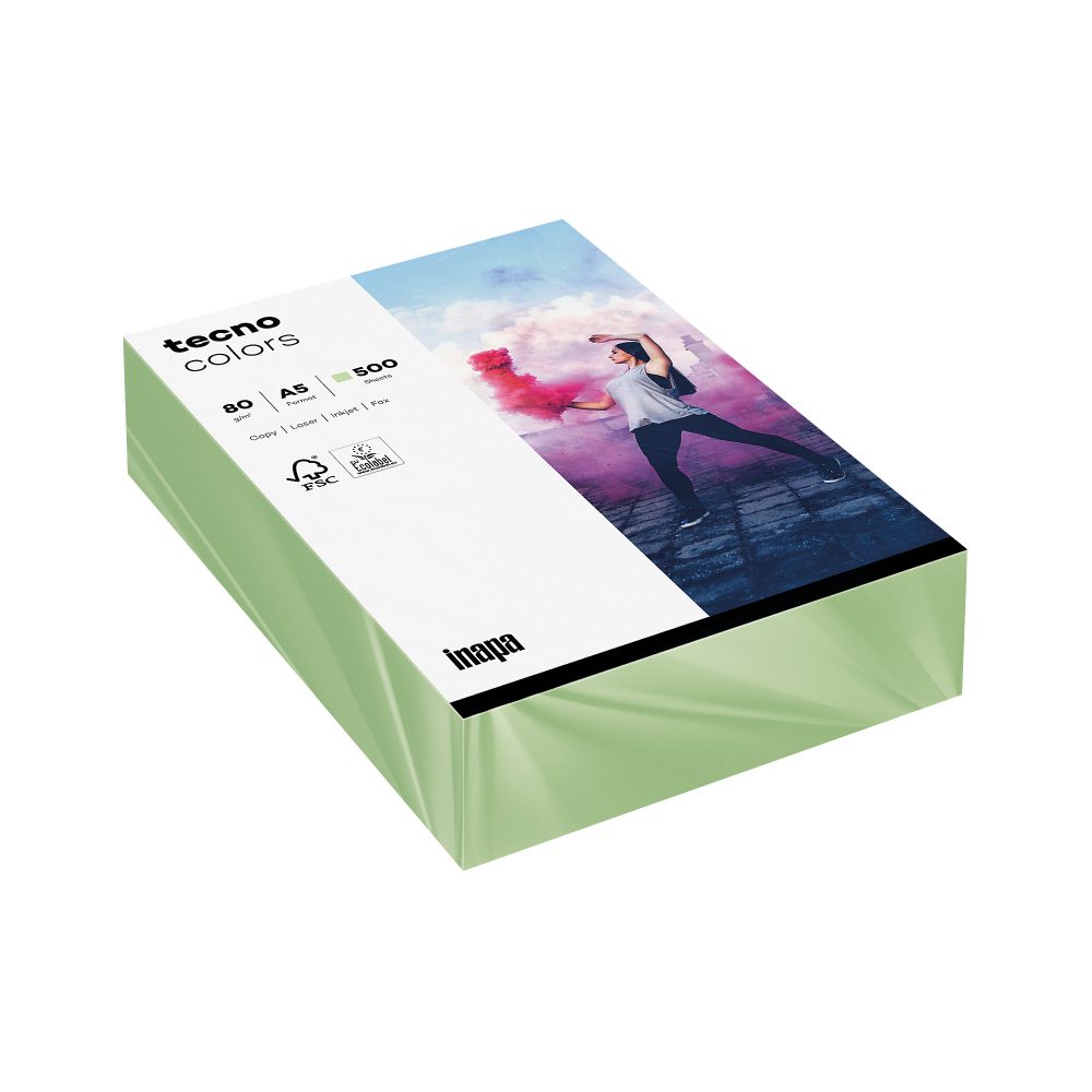 Tecno Grün A5 80 gsm Papier 500 Stück