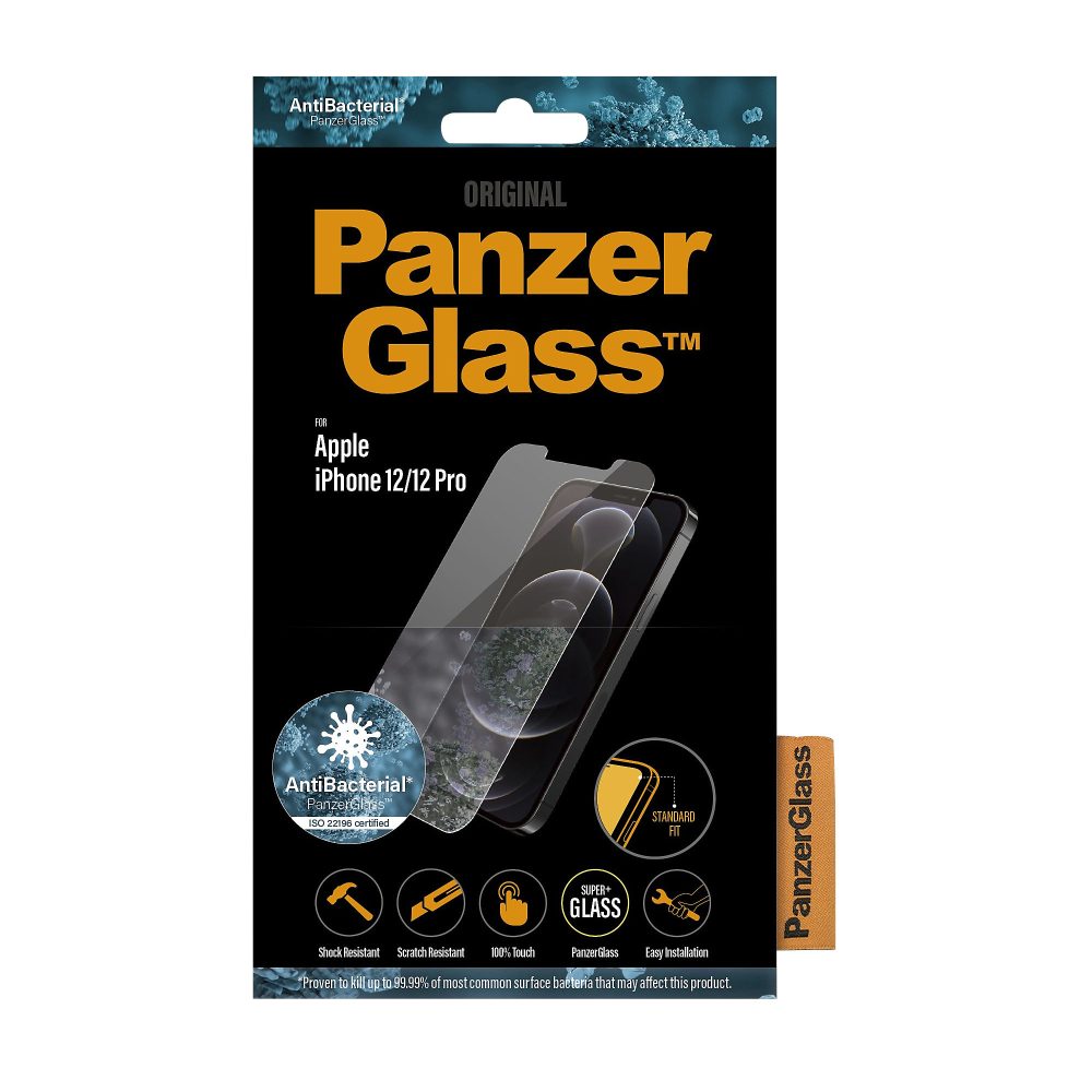 PanzerGlass Bildschirmschutz iPhone 12/12 Pro