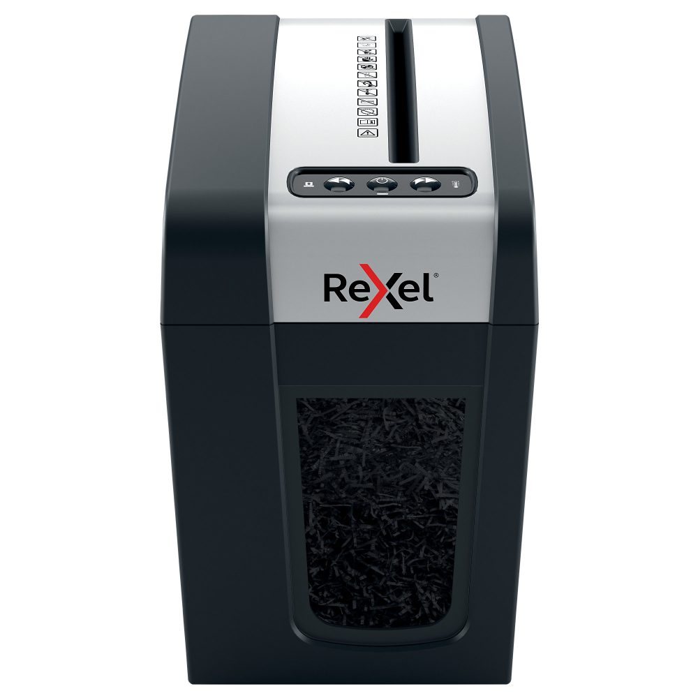 Rexel Secure MC3-SL Slimline Whisper-Shred? Aktenvernichter Mikroschnitt Sicherheitsstufe P-5 3 Blatt