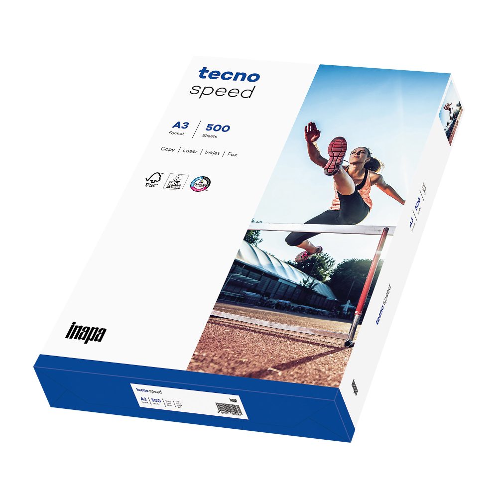 tecno Speed DIN A3 Druckerpapier Weiß 80 g/m² 500 Blatt