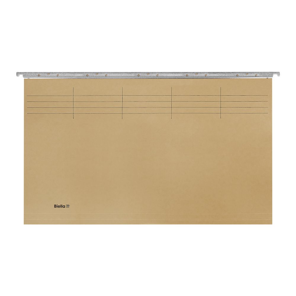 Biella Hängeregistermappe Original Folio 26 cm Olive Packung mit 50 Stück