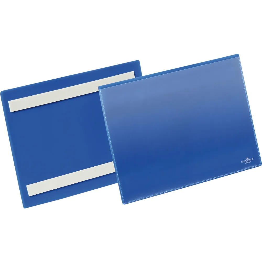 Durable Selbstklebende Kennzeichnungstasche PP 223 x 163 x 17 mm 50 Stück