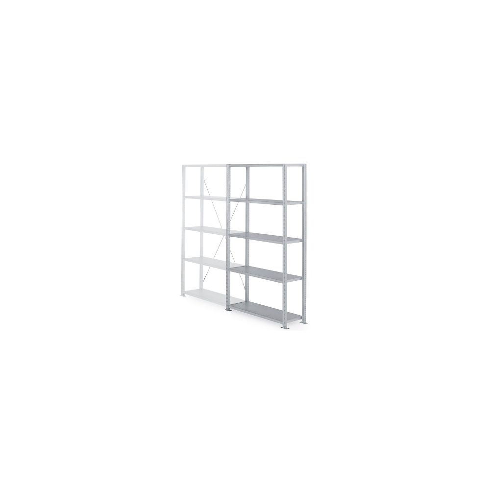 MANORGA Starterregal mit 5 Ebenen Adaptiv 1.000 x 400 x 2.000 mm