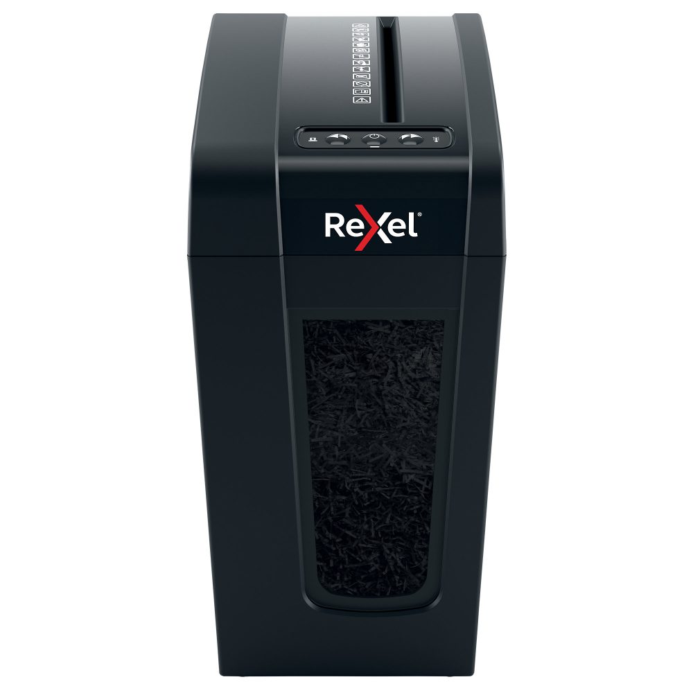 Rexel Secure X8-SL Slimline Whisper-Shred Partikelschnitt Aktenvernichter Sicherheitsstufe P-4 8 Blatt