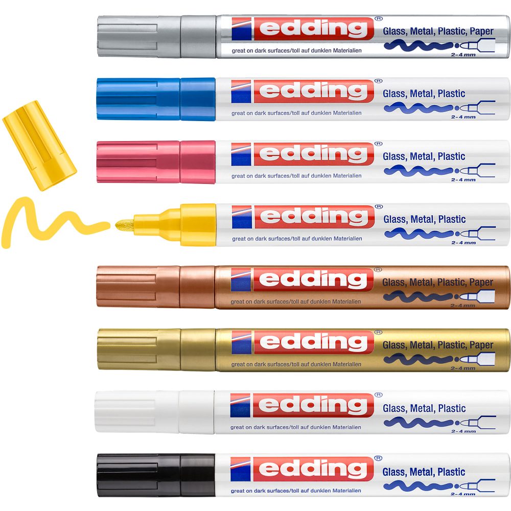 edding Lackmarker e-750 Filzspitze 2-4 mm